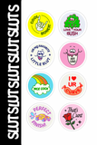 Slutty Stickers