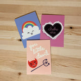 VDay Card Trio